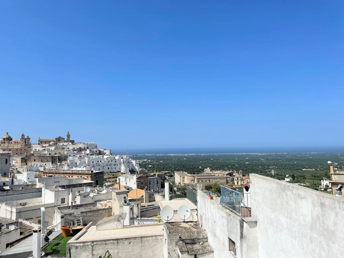 La Stanza Sul Tetto - Panorama&Relax - Ostuni Centro Villa Eksteriør bilde