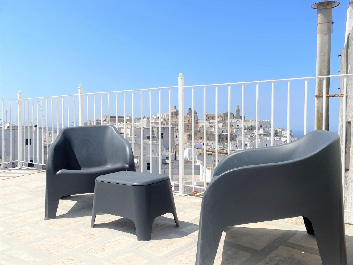 La Stanza Sul Tetto - Panorama&Relax - Ostuni Centro Villa Eksteriør bilde