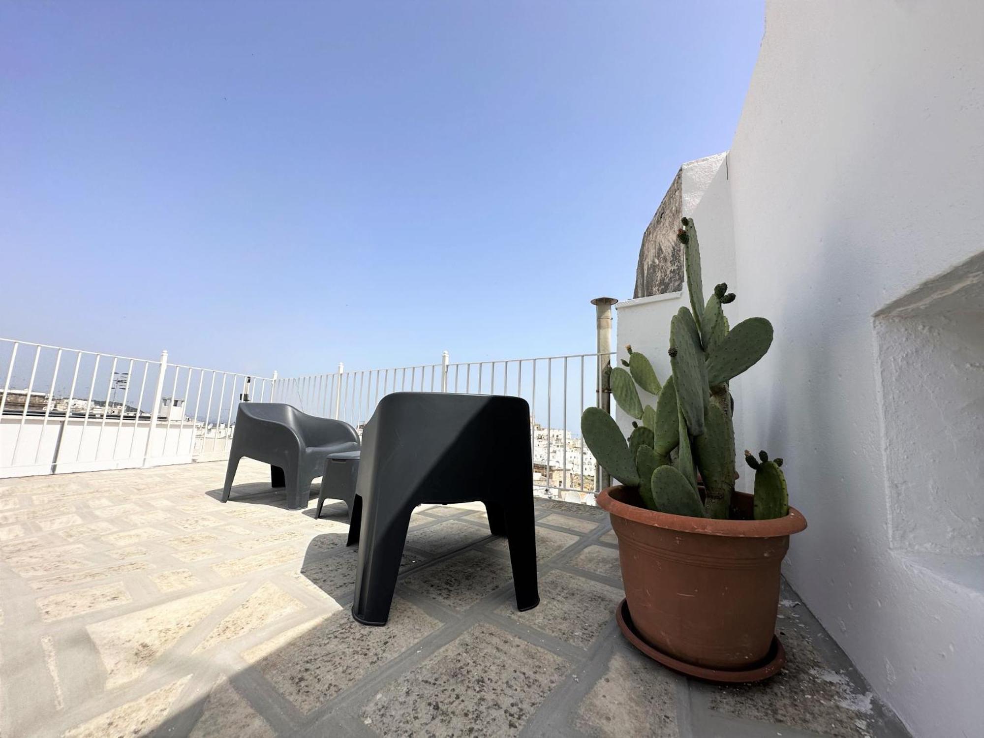 La Stanza Sul Tetto - Panorama&Relax - Ostuni Centro Villa Eksteriør bilde