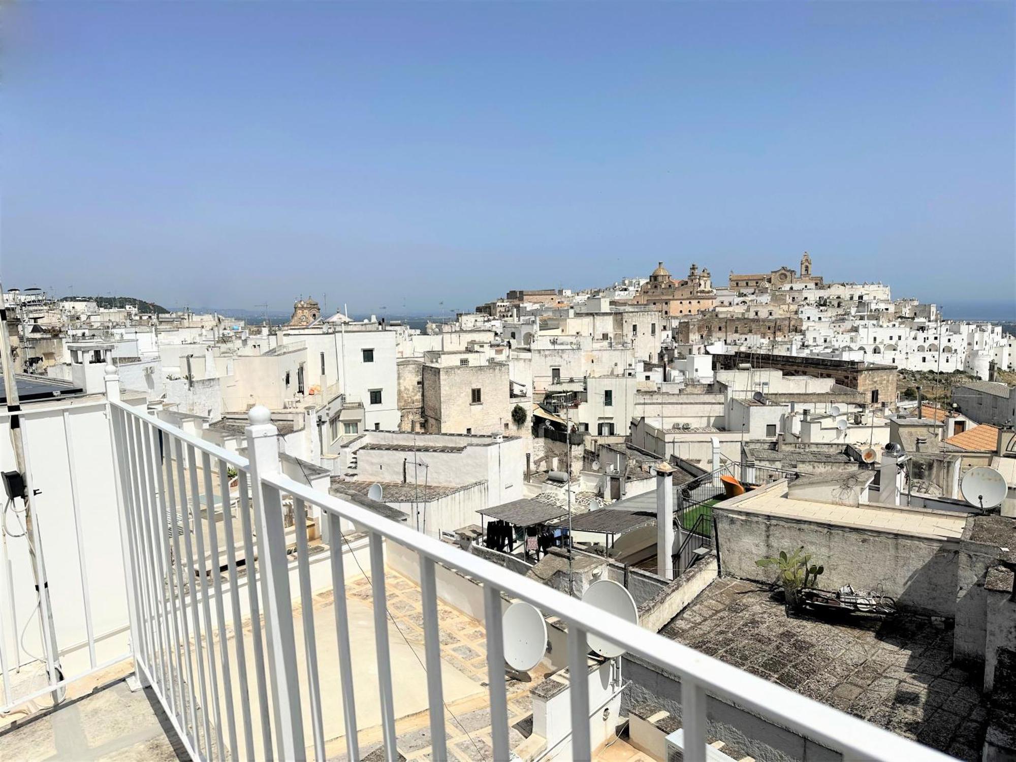 La Stanza Sul Tetto - Panorama&Relax - Ostuni Centro Villa Eksteriør bilde